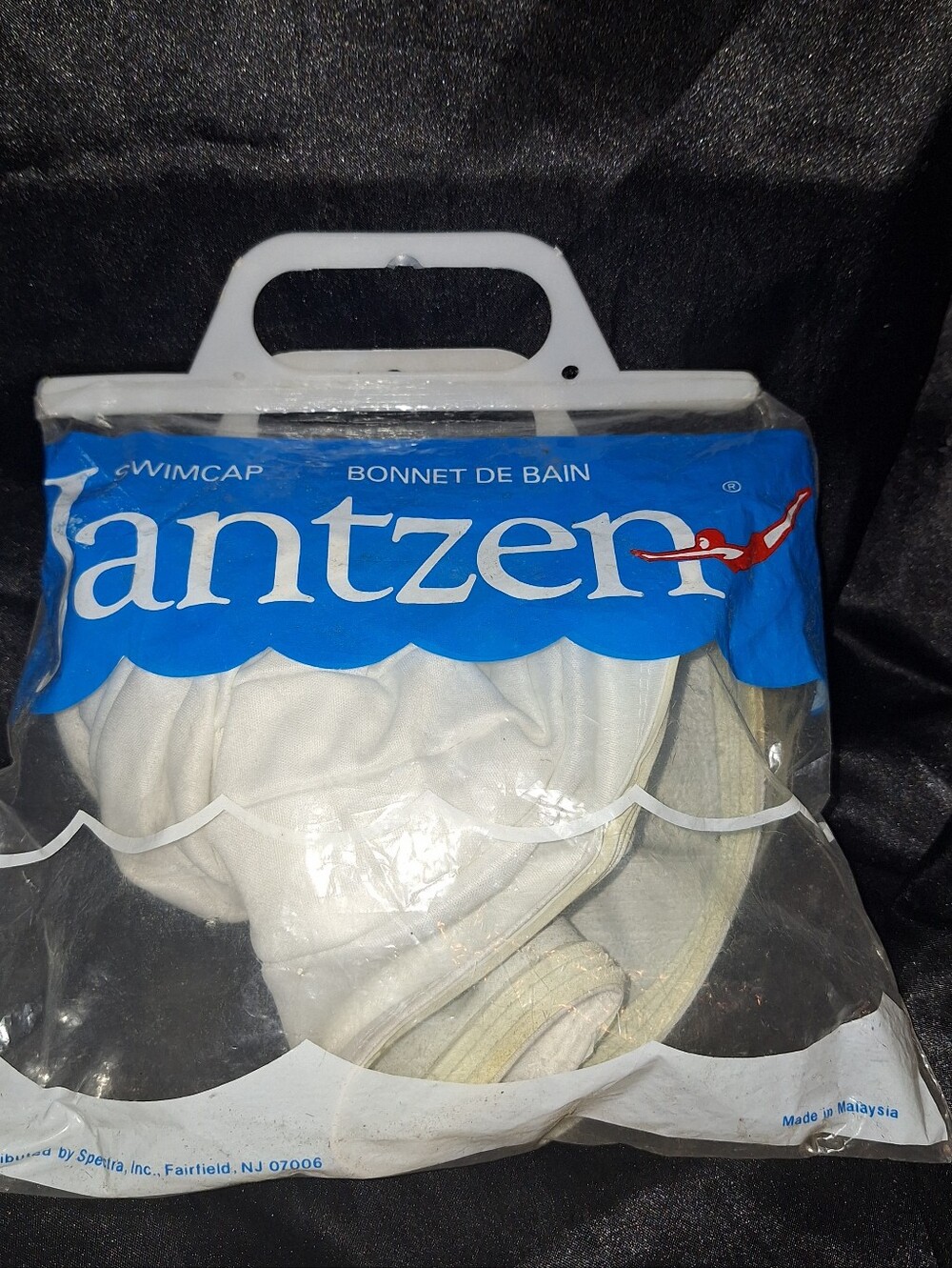New Vintage Swim Cap~Jantzen~Bonnet De Bein~Retro~Mid Century~50s/60s~Small Spot